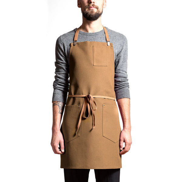 PATRIZIO APRON  – Tobacco — by Maison Milan