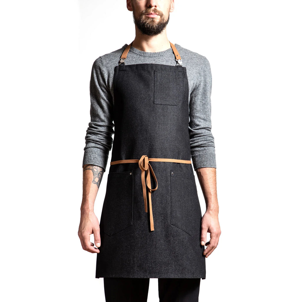 PATRIZIO APRON  – Japanese Denim — by Maison Milan