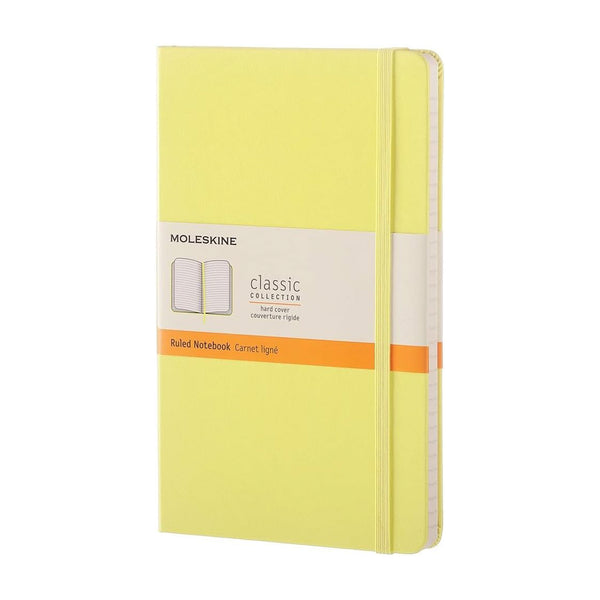 CLASSIC HARD COVER, CITRON YELLOW (Different sizes + styles) — by Moleskine