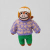 MONKEY FELT ORNAMENT— by Alice Bowsher