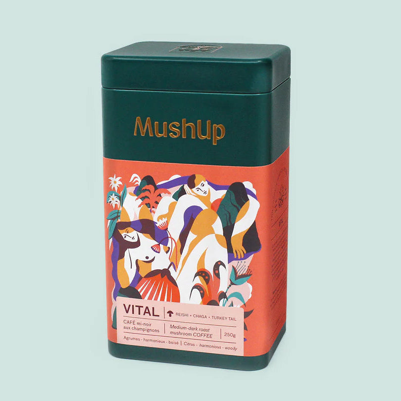 VITAL, Detoxifier Adaptogenic Mushroom Coffee (Multiple sizes) — by MushUp