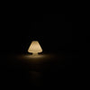 CHAMPIGNON - Lampe vintage en verre soufflé 