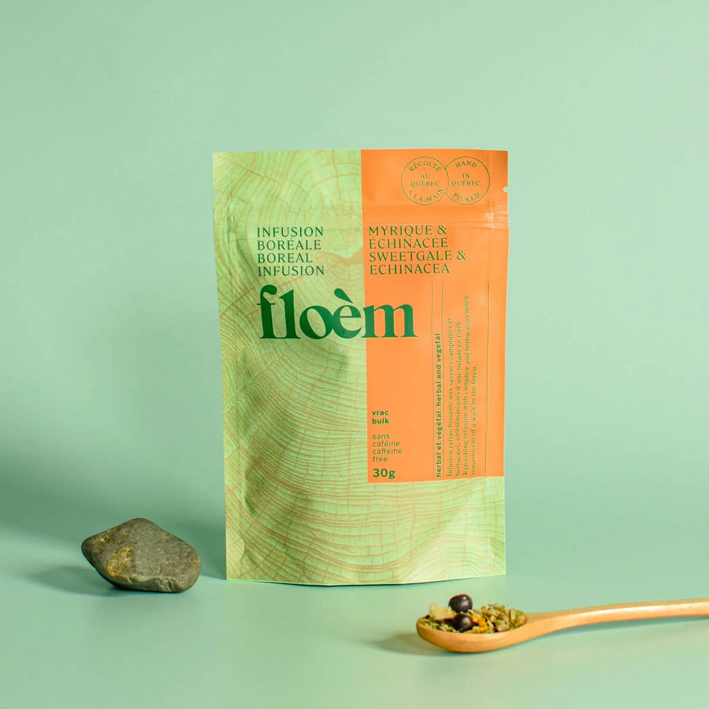 Floem Tea SWEETGALE & ECHINACEA - Loose Leaf Herbal Tea — by Floèm – Paperole