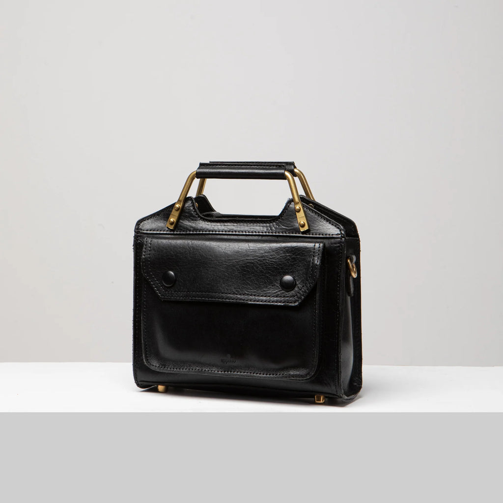 NEO RETRO MINI CROSSBODY BAG - Black — by Uppdoo