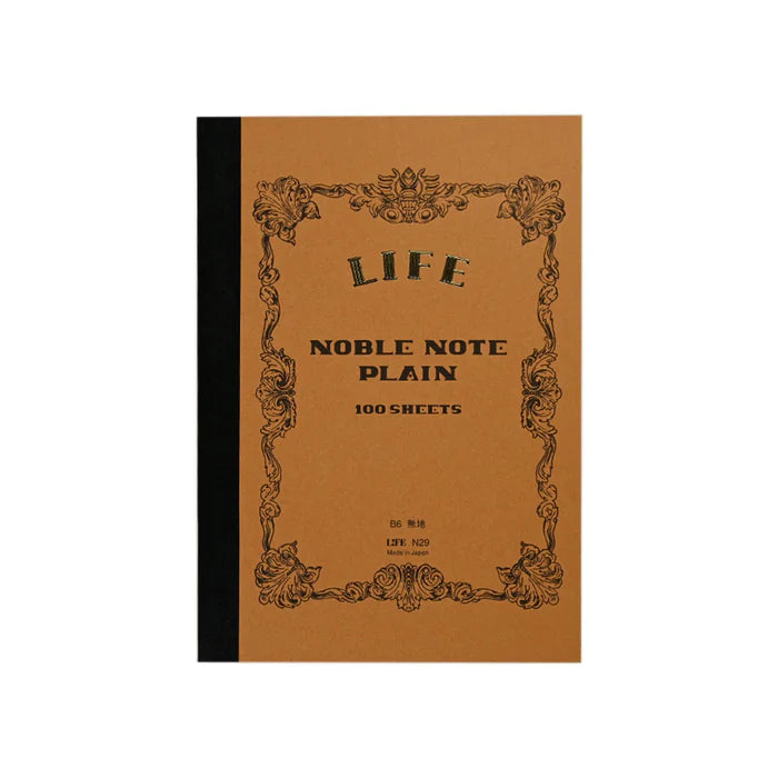 CARNET NOBLE BRUN PAGES BLANCHES (Plusieurs formats) — par LIFE