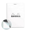BLOC NOTES BLANC N°11 QUADRILLÉ — par Rhodia