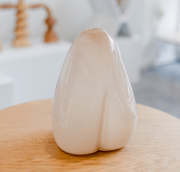 NOVEL 14 L (Sculptural glass vase) — by Fusion f.