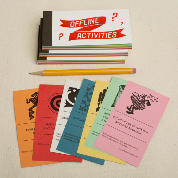 OFFLINE ACTIVITIES — par Tamara Shopsin et Jason Fulford
