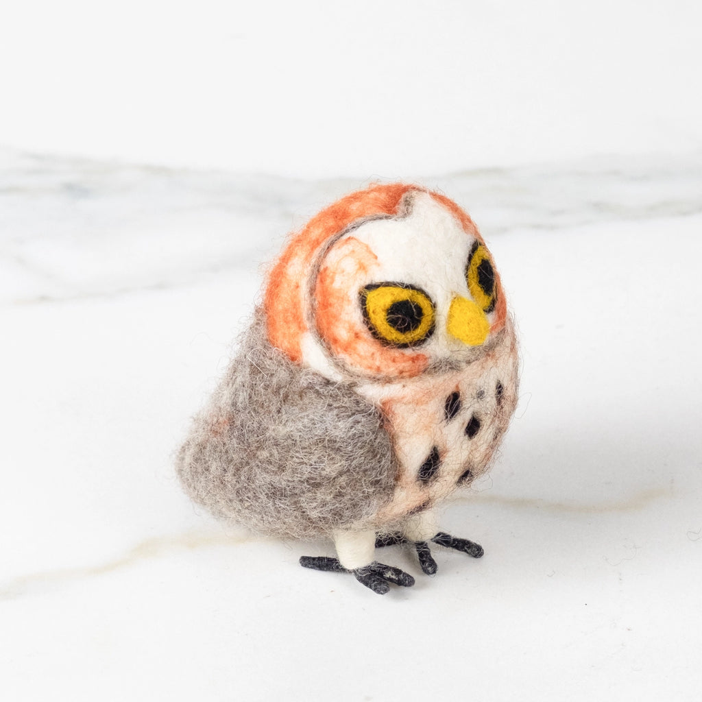 OWLS - HANGING FELT ORNAMENT (Multiple Colors) — by The Winding Road