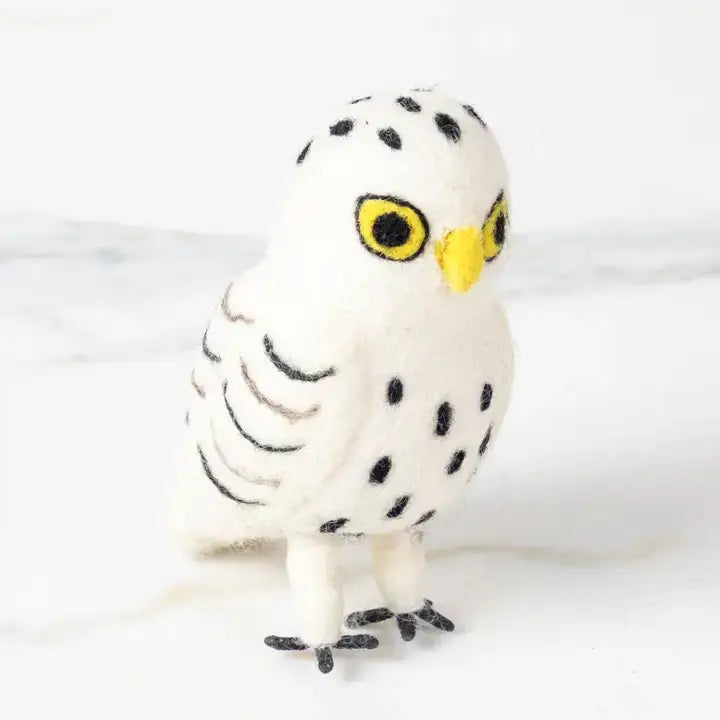 OWLS - HANGING FELT ORNAMENT (Multiple Colors) — by The Winding Road