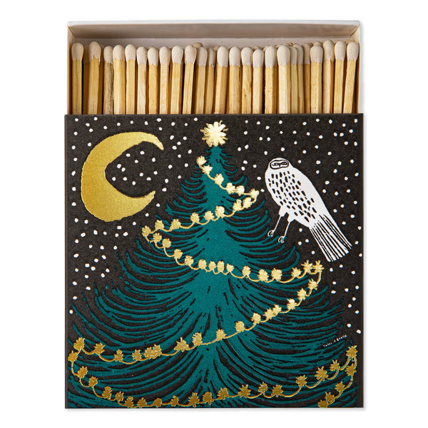 OWL, MOON AND TREE - Designed by Tabby Booth – LUXURY MATCHBOXES