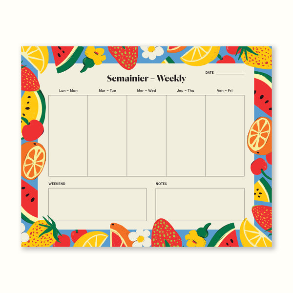 “HARVEST” WEEKLY PLANNER — by Paperole
