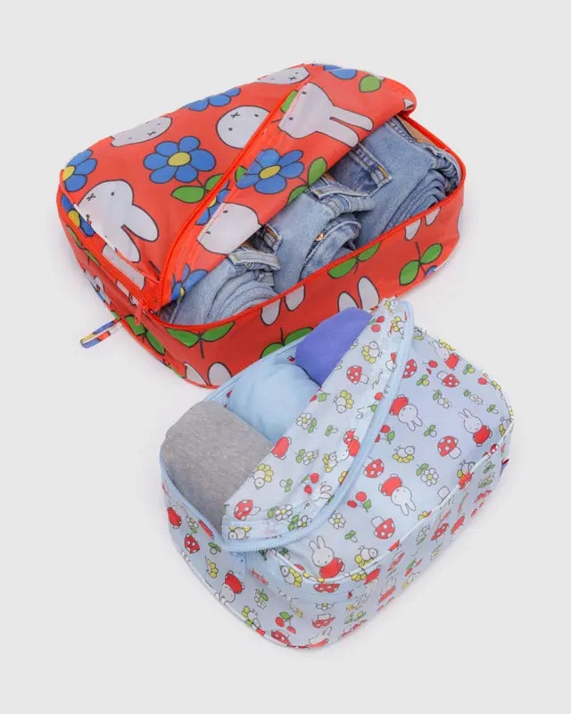BAGGU バグゥ　新品　miffy ミッフィ　PACKING CUBE SET PACKING CUBE SET MIFFY — by Baggu – Paperole