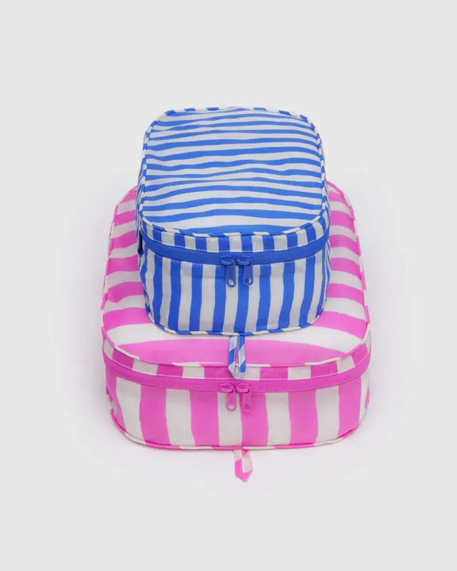 PACKING CUBE (PAINTED STRIPE) — by Baggu