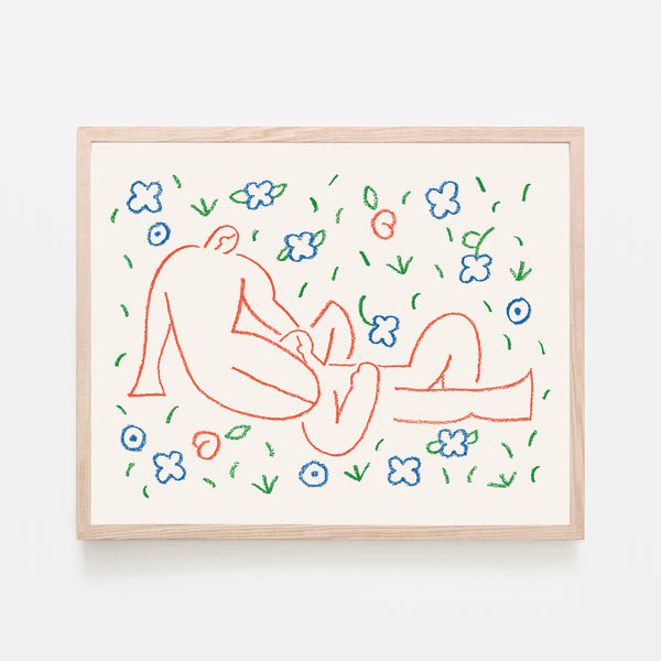 PICNIC, 8" x 10" — par Amélie Lehoux