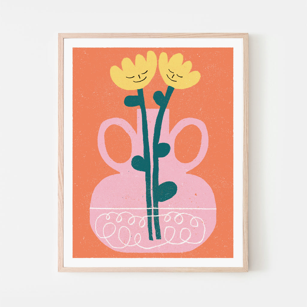 TULIPES JAUNES (multiple sizes)  — by Amélie Lehoux