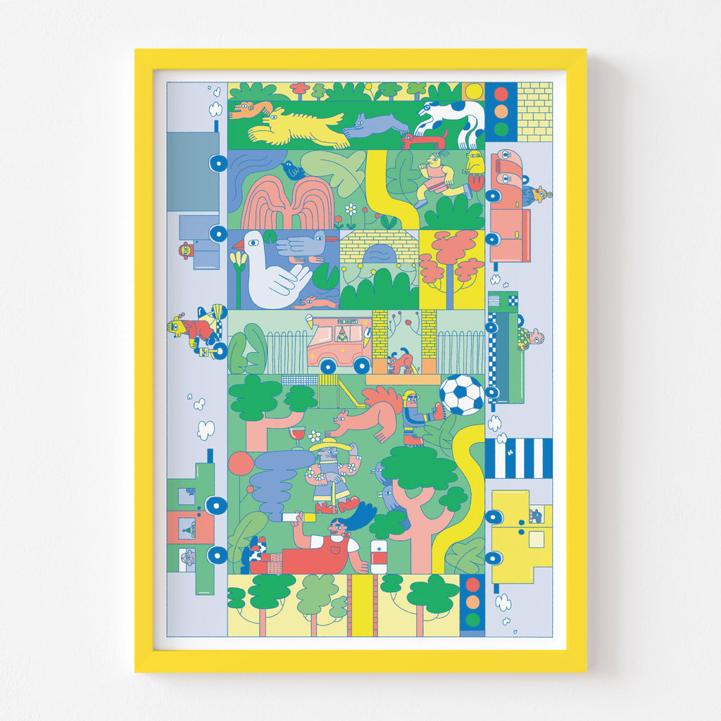 RYE - 29,7 x 42 cm (A3) — by Aysha Tengiz
