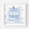 PIZZA PUNK ARENA “Champion Cartes” - 12.5" x 12.5" — by Benoit Tardif