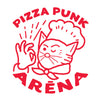 PIZZA PUNK ARENA « Chat Chef » - 12.5" x 12.5" — par Benoit Tardif