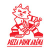 PIZZA PUNK ARENA « Chat Hockey » - 12.5" x 12.5" — par Benoit Tardif