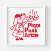 PIZZA PUNK ARENA “Chien Pizza” - 12.5" x 12.5" — by Benoit Tardif