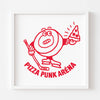 PIZZA PUNK ARENA “Puck” - 12.5" x 12.5" — by Benoit Tardif