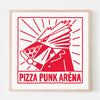 PIZZA PUNK ARENA “Roadrunner” - 12.5" x 12.5" — by Benoit Tardif
