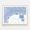 PIZZA PUNK ARENA “Forum 02” - 24" x 18" — by Benoit Tardif