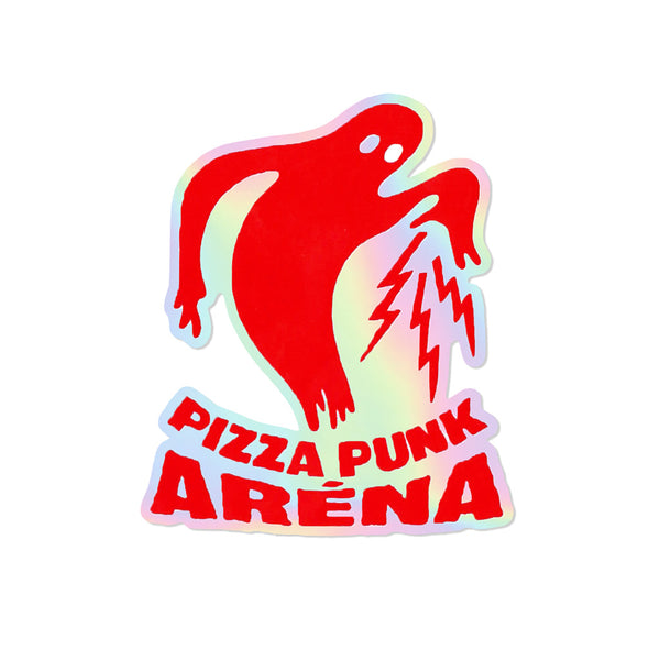 AUTOCOLLANT PIZZA PUNK ARENA « Fantôme » – par Benoit Tardif