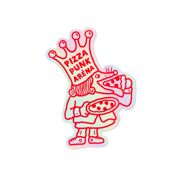 AUTOCOLLANT PIZZA PUNK ARENA « Rat Pizza » – par Benoit Tardif