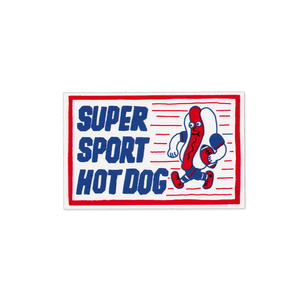 AUTOCOLLANT PIZZA PUNK ARENA « Hot Dog » – par Benoit Tardif