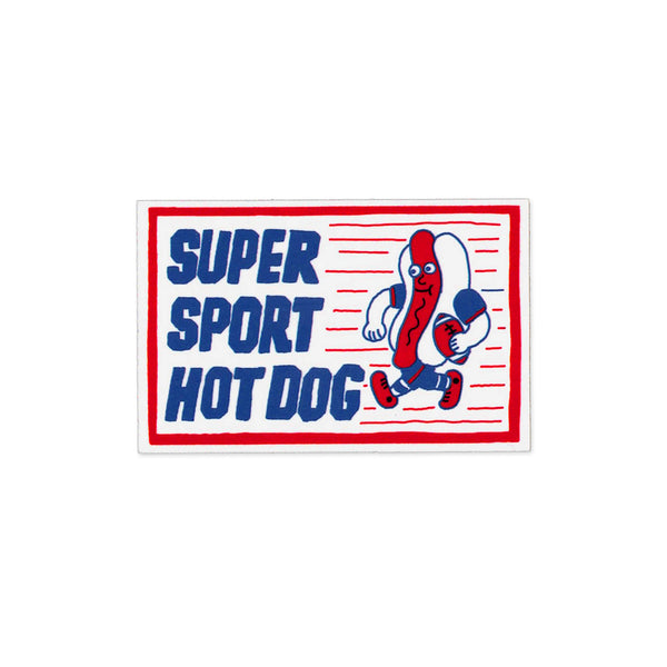 AUTOCOLLANT PIZZA PUNK ARENA « Hot Dog » – par Benoit Tardif