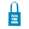 “PIZZA PUNK ARENA” TOTE BAG (Blue) – by Benoit Tardif