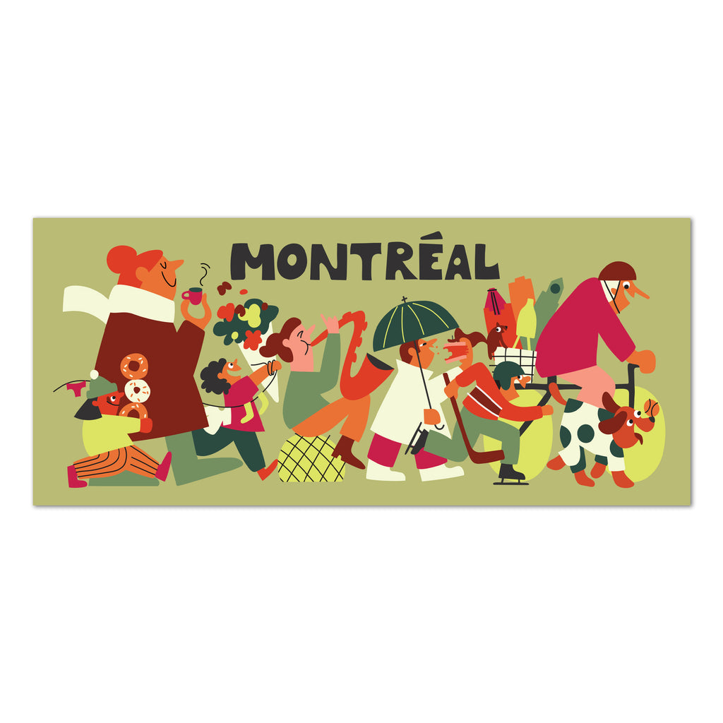 MONTRÉAL - QUATRE SAISONS – Postcard