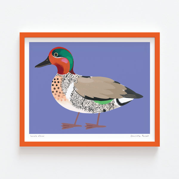 SARCELLE D’HIVER, 10" x 8" — by Charlotte Parent