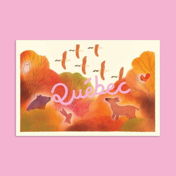 FORÊT BORÉALE – Québec Postcard