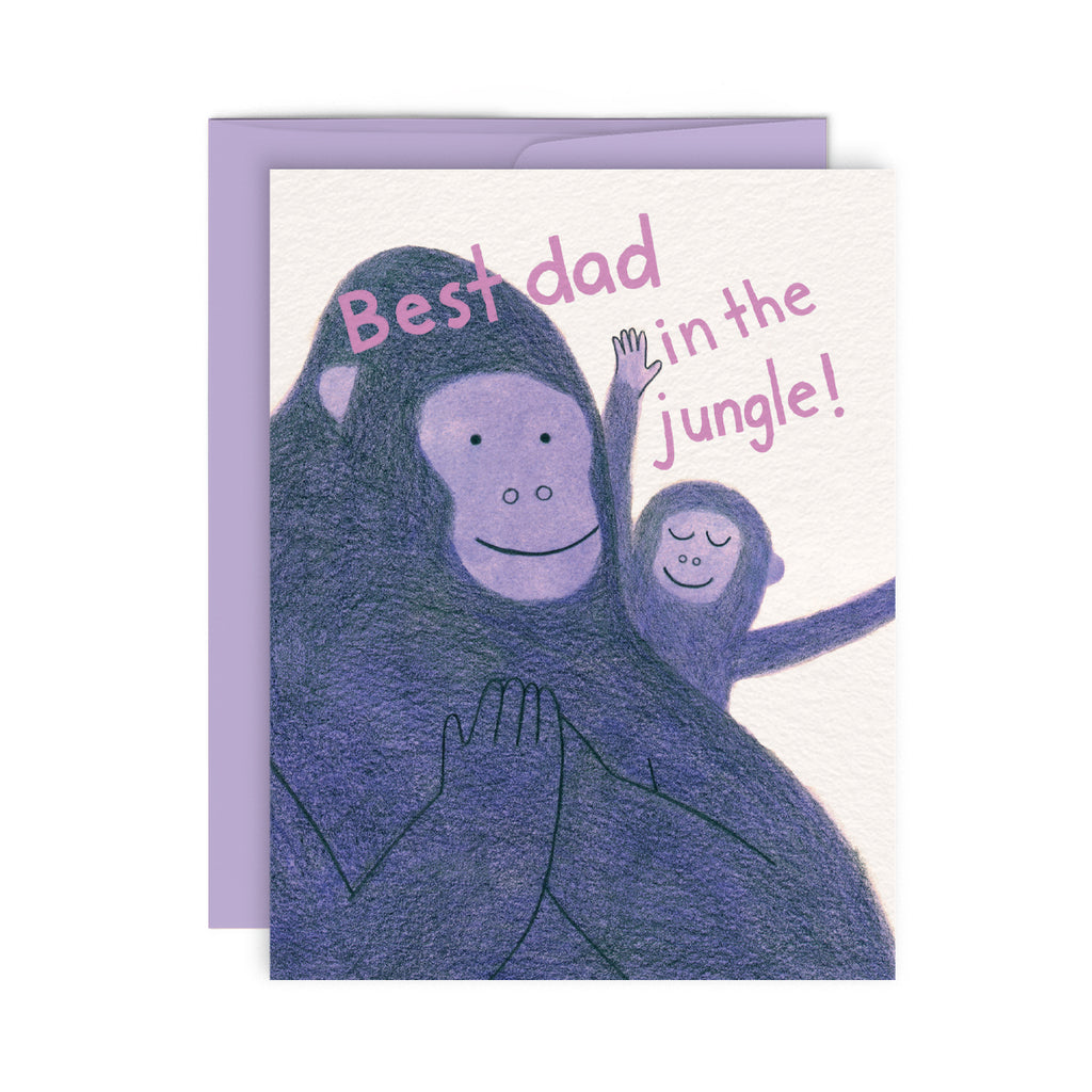 GORILLA DAD - Carte de vœux