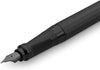 FOUNTAIN PEN PERKEO FP ALL BLACK, Nib M — By Kaweco
