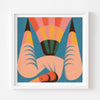 BIG BIRD - 12.5" x 12.5" — by Florian Gallou