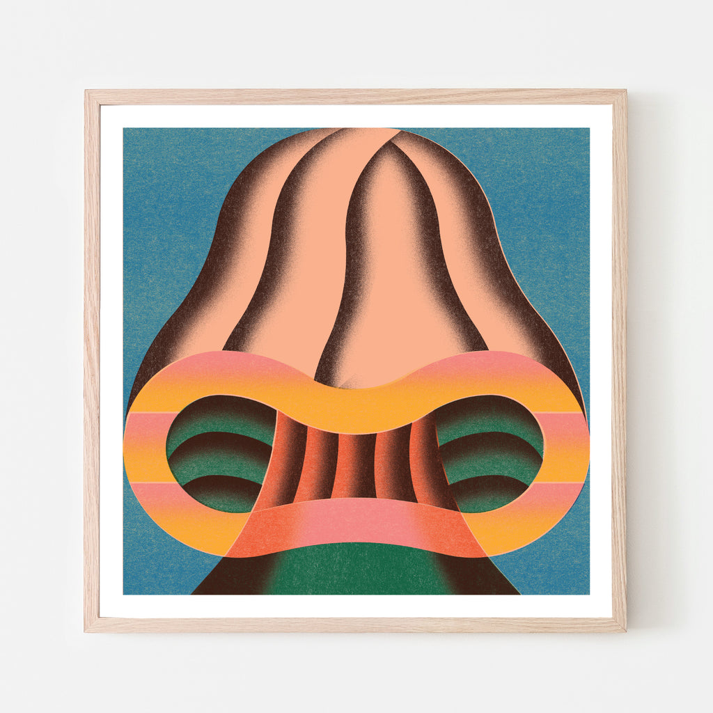 TROP MUSH - 12.5" x 12.5" — by Florian Gallou
