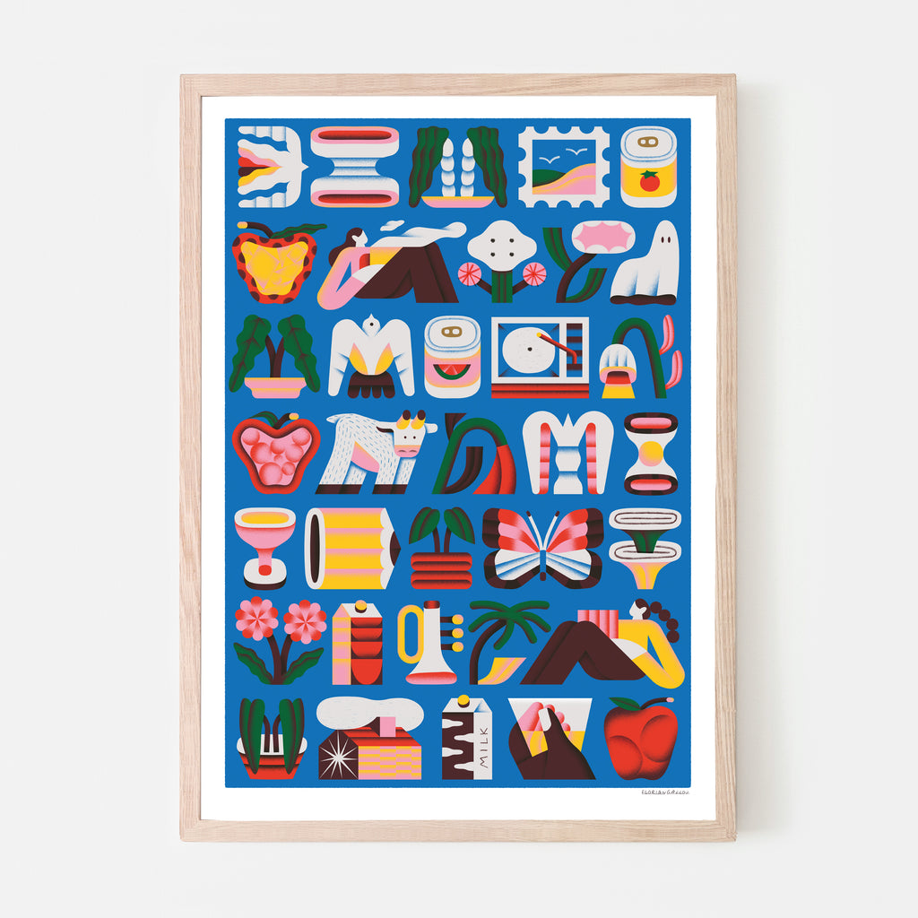 LAZY DAYS - 42 x 59,4 cm (A2) — by Florian Gallou