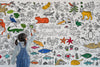 BIODÔME DE MONTRÉAL –  Giant Colouring Poster, 60 x 36" – by Francis Léveillée