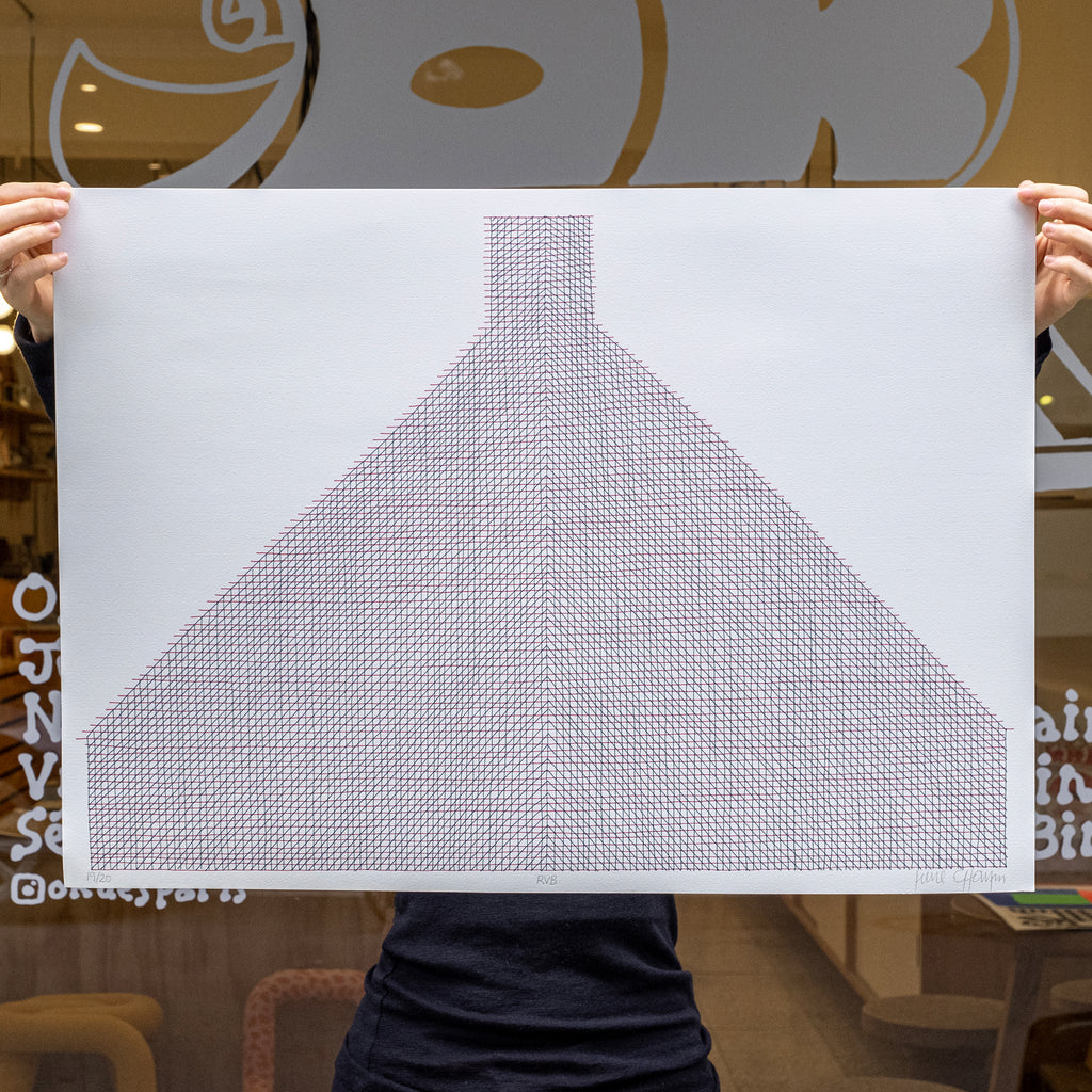 RVB – 70 x 50 cm (Screen Print) — by Pierre Charpin