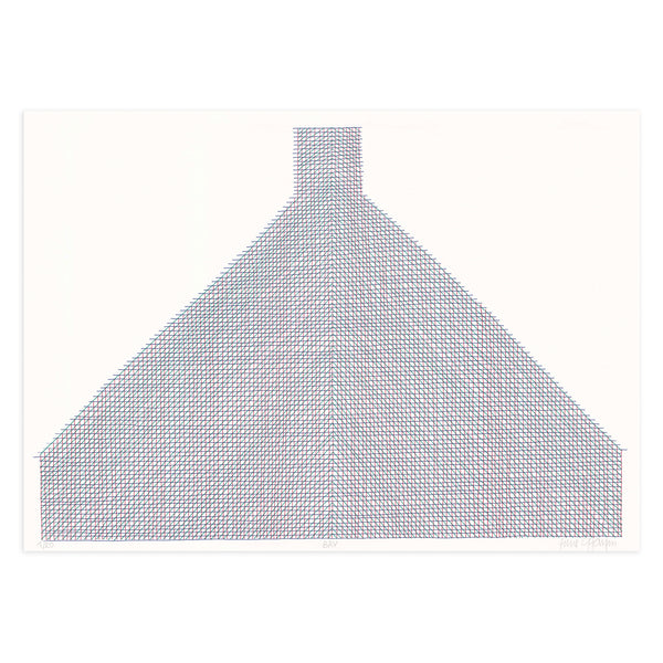 BRV – 70 x 50 cm (sérigraphie) — par Pierre Charpin