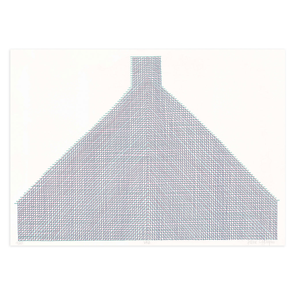 VRB – 70 x 50 cm (sérigraphie) — par Pierre Charpin