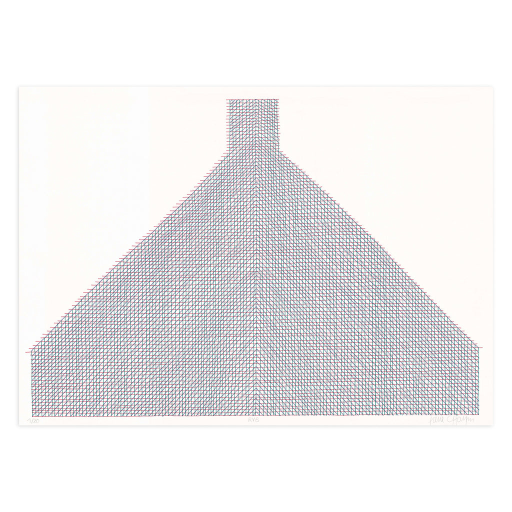 RVB – 70 x 50 cm (Screen Print) — by Pierre Charpin