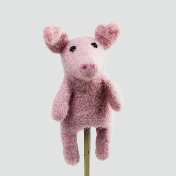 PIG - FINGER PUPPET — by The Winding Road
