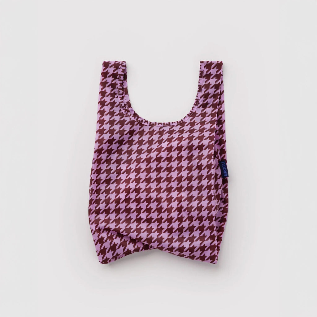 BABY BAGGU BAG “PINK HOUNDSTOOTH“ — by Baggu