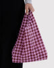 BABY BAGGU BAG “PINK HOUNDSTOOTH“ — by Baggu