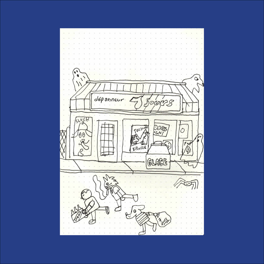 PIZZA PUNK ARÉNA, Sketch 10 (Original Drawing) - 5.75